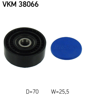 Deflection/Guide Pulley, V-ribbed belt - VKM 38066 SKF